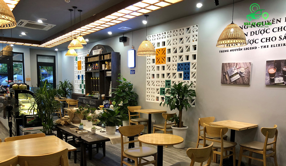 Cafe Trung Nguyên - Quán Cafe gần sân bay Nội Bài